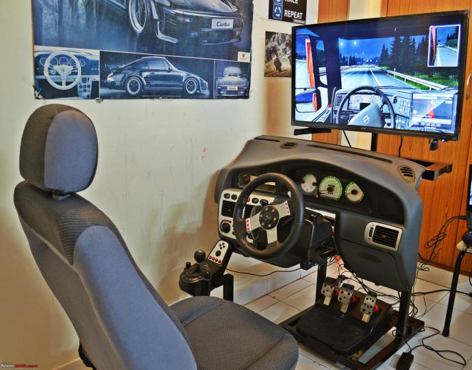 budget racing simulator